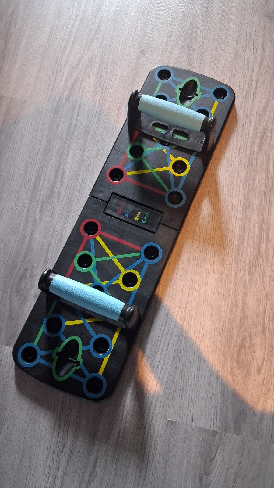 Push-up Board - Train je hele bovenlichaam, Sport en Fitness, Ophalen, Gebruikt, Rug, Push-up steun