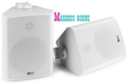 100Volt Speaker set wit, 8 OHM, 5,25" 120W IPX5, BC50V