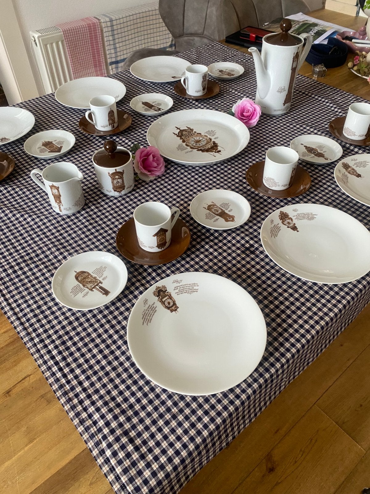 Compleet 6 delig klokkenservies. Nieuw, Huis en Inrichting, Keuken | Servies, Ophalen, Overige merken, Nieuw, Overige stijlen