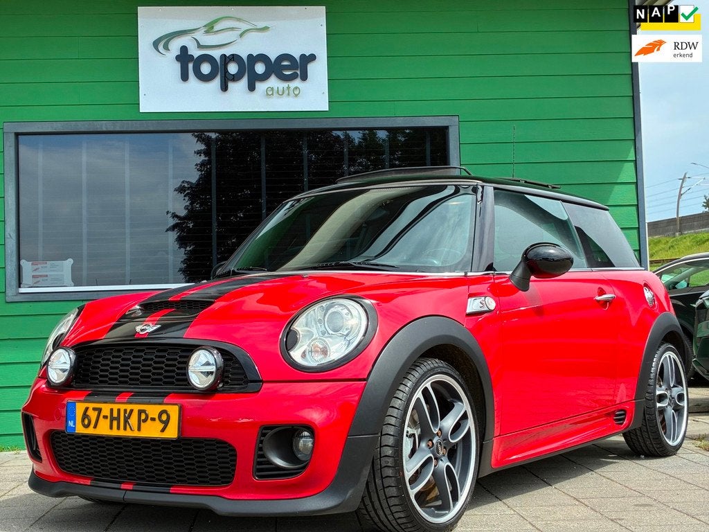 Mini 1.6 Cooper S John Cooper |2e Eigenaar|Navigatie|Pano|Cl, Auto's, Mini, Voorwielaandrijving, Gebruikt, 4 cilinders, 4 stoelen
