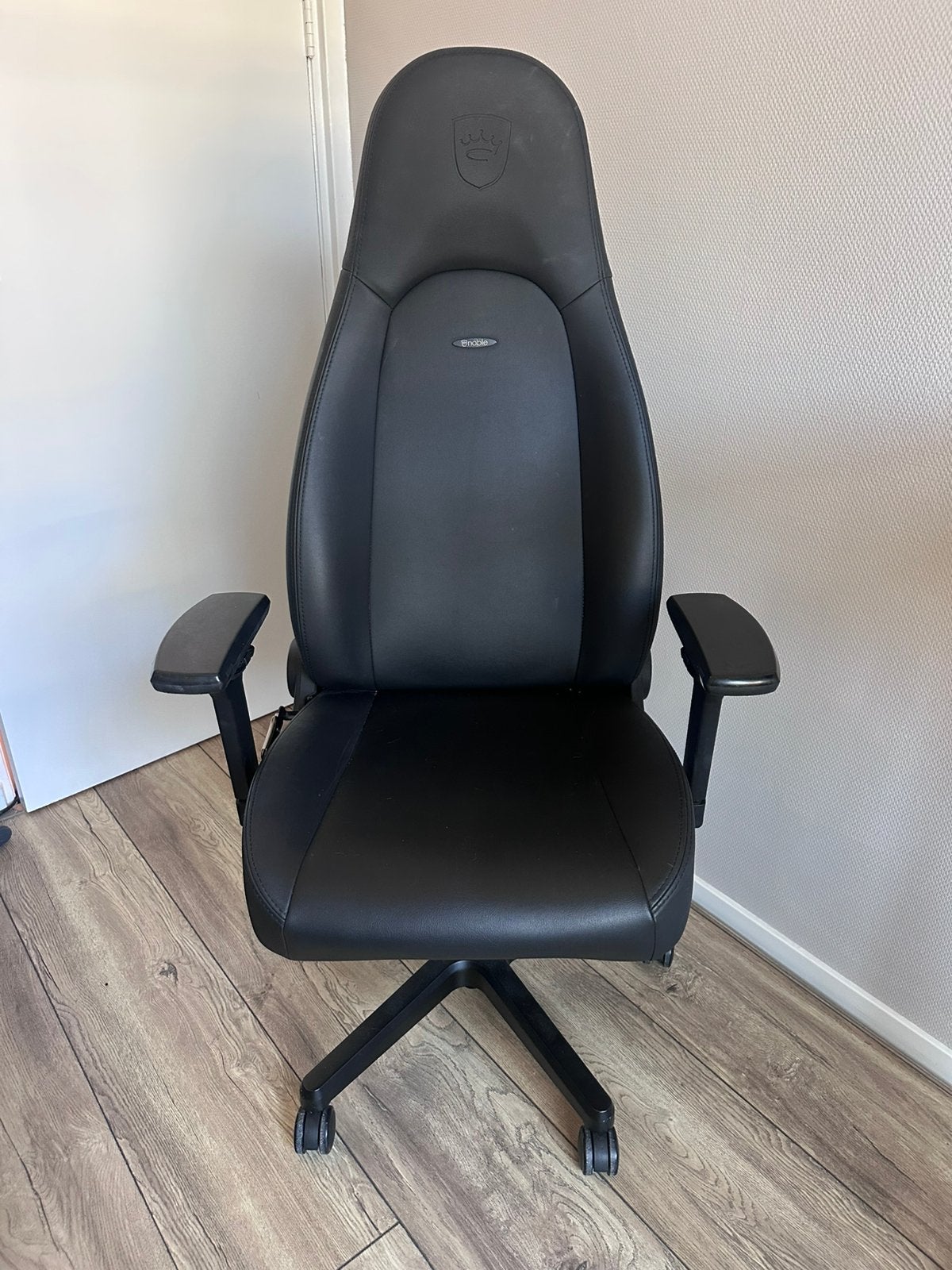 Bureaustoel - Gamingstoel - Noblechairs Icon Black Edition, Ophalen, Zo goed als nieuw, Zwart