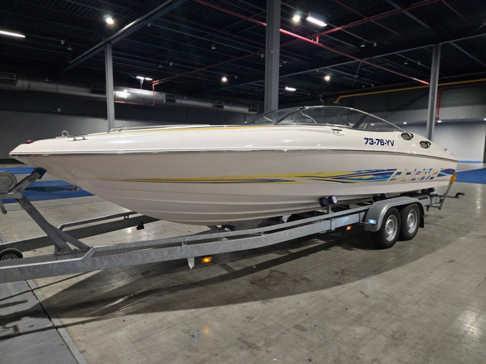 Arriva 2552 Mercruiser 7.4 V8 ,2e eigenaar,weinig vaaruren!, Watersport en Boten, Gebruikt, Binnenboordmotor, Ophalen of Verzenden