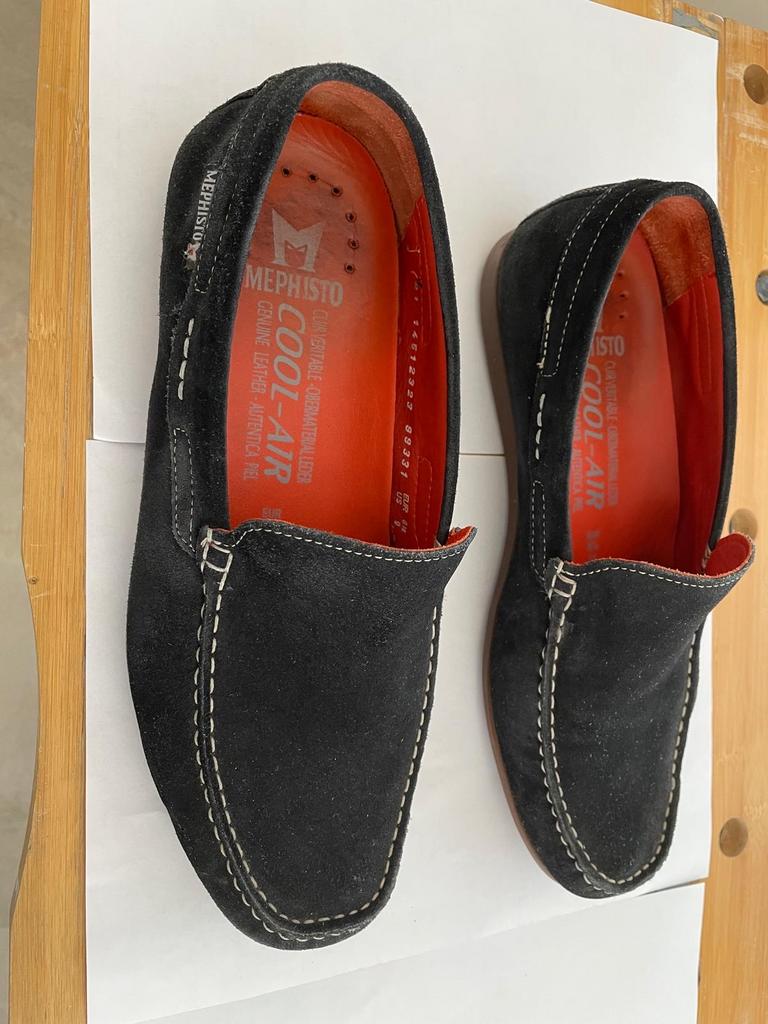 Mephisto Schoenen Maat 8,5 - Zo Goed als Nieuw, Ophalen of Verzenden, Zo goed als nieuw, Zwart, Loafers