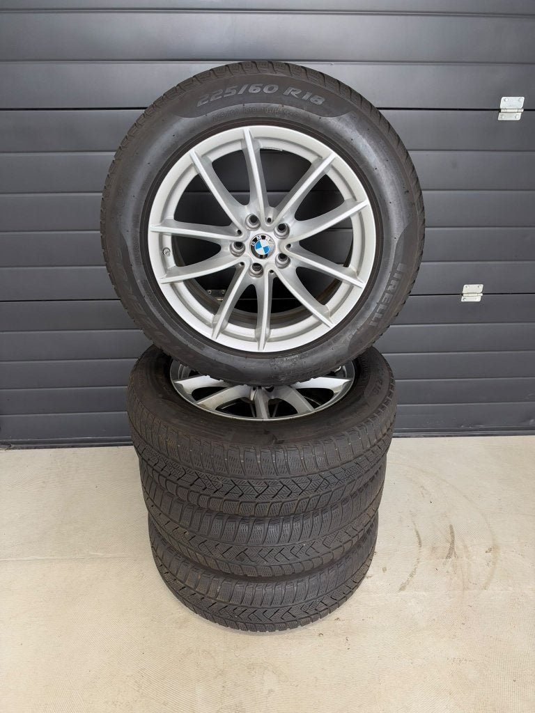 18 inch BMW X3 Winterset Styling 618 Runflat | Pirelli (4mm), 18 inch, Banden en Velgen, 225 mm, Winterbanden