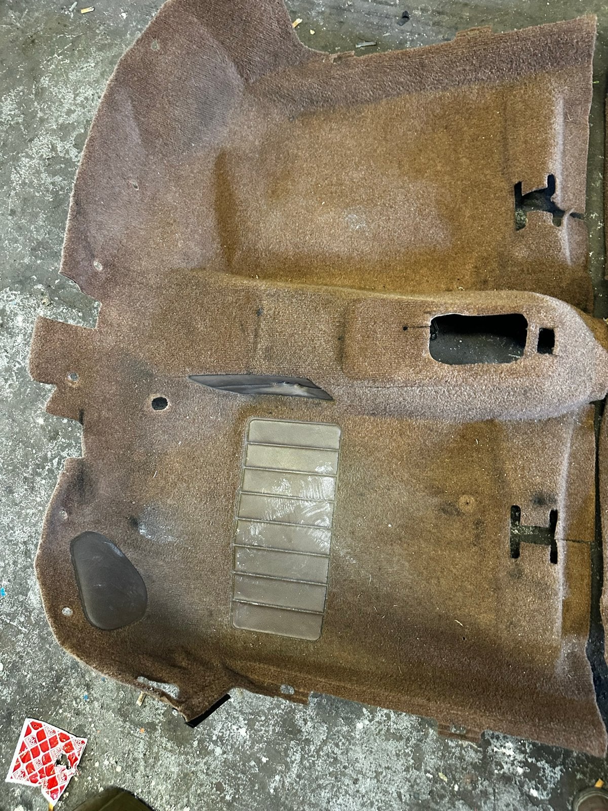 Bruine automatten set - Gebruikt, Ophalen of Verzenden, Gebruikt, Volkswagen