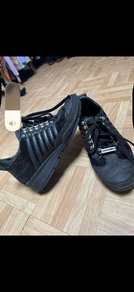 Dsquared2 sneakers zwart, maat 38, Kleding | Dames, Schoenen, Zwart, Ophalen of Verzenden, Sneakers of Gympen, Gedragen