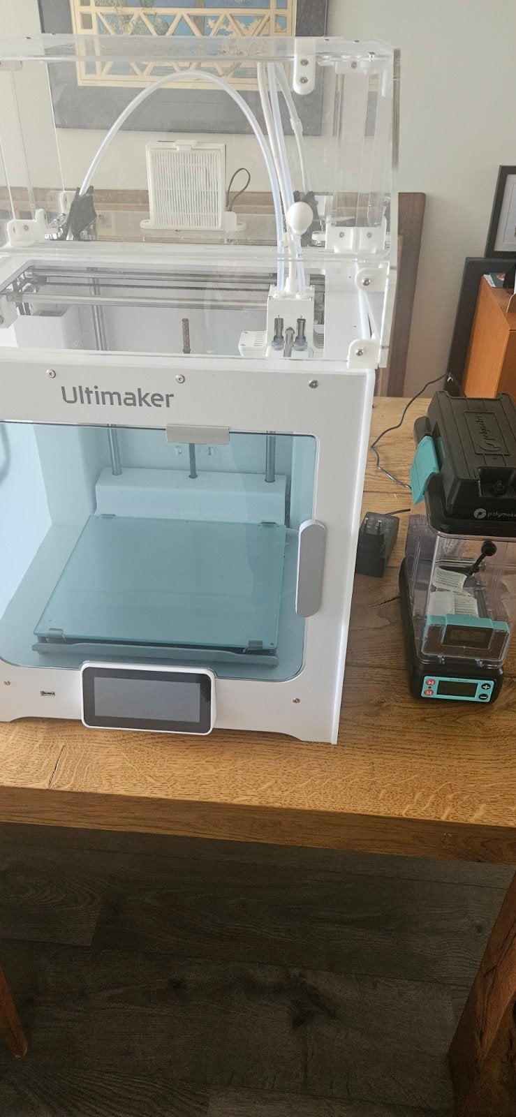 Ultimaker S3 3D-printer - Professionele Dual Extrusie, Computers en Software, Ophalen, Ingebouwde Wi-Fi, Ultimaker, Zo goed als nieuw