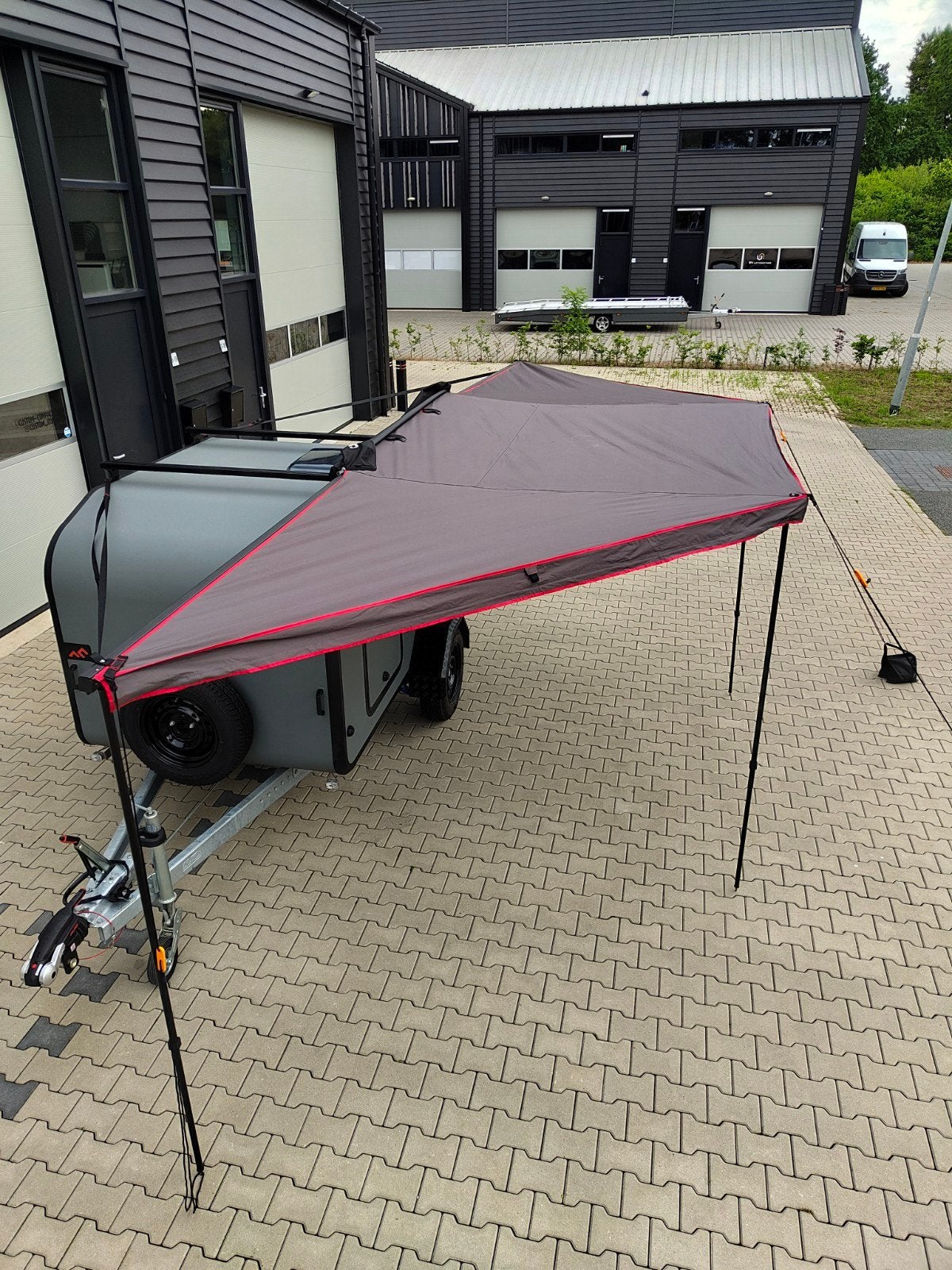 Campwerk 180 Luifel - Caravan / mini-caravan / auto, Caravans en Kamperen, Tenten, Ophalen, Gebruikt