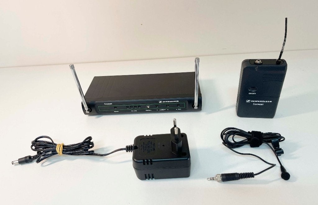 Sennheiser FreePORT draadloze microfoonset, N, Overige typen, Ophalen of Verzenden, Sennheiser