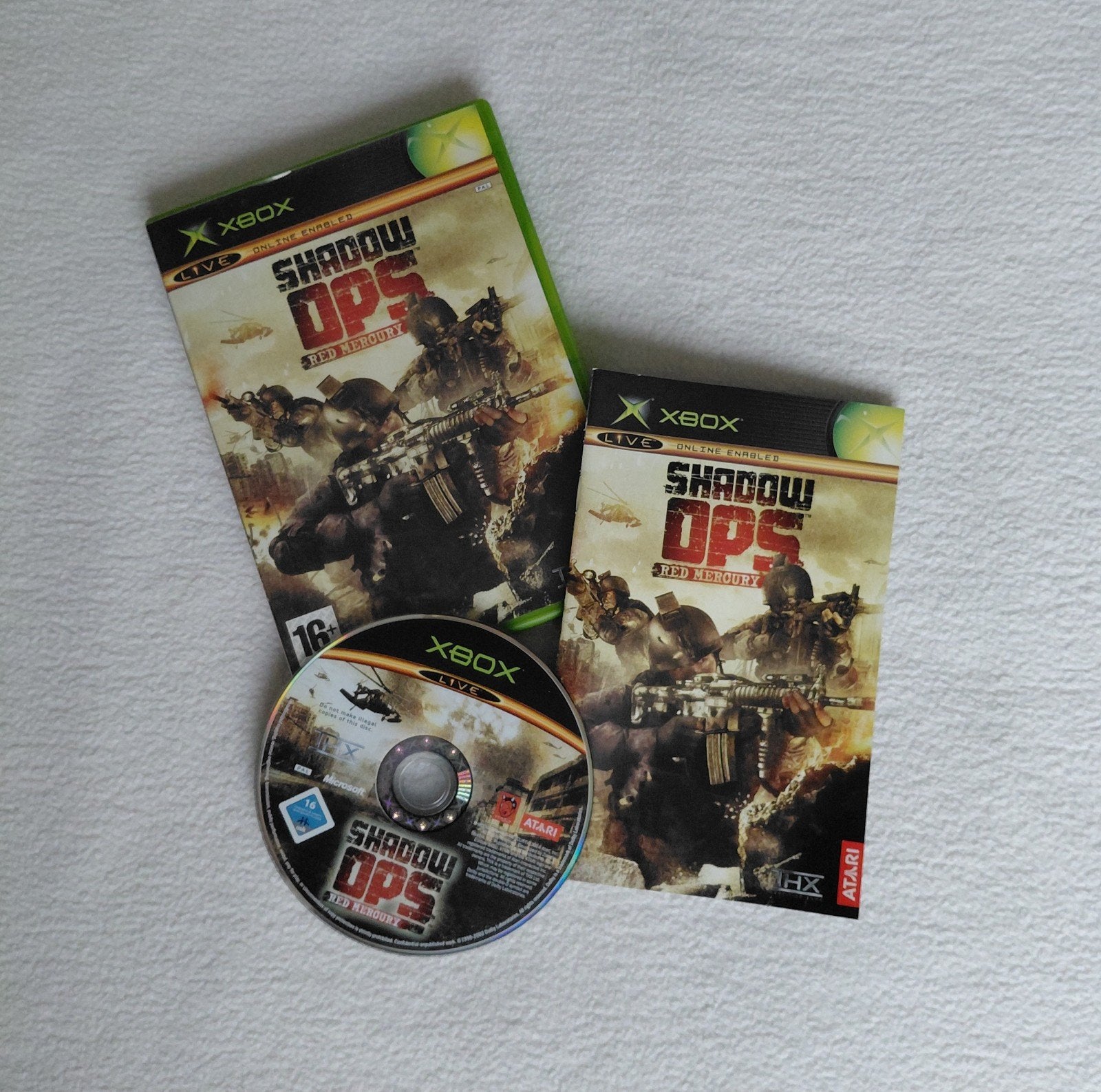 Shadow Ops Red Mercury (XBOX), Spelcomputers en Games, Vanaf 18 jaar, Shooter, Verzenden, 1 speler