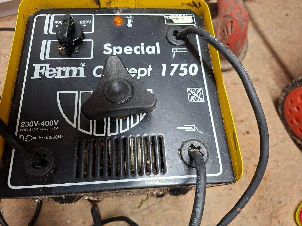 Ferm Concept 1750 Special lasapparaat, Ophalen, Zo goed als nieuw, 150 tot 250 ampère, Elektroden