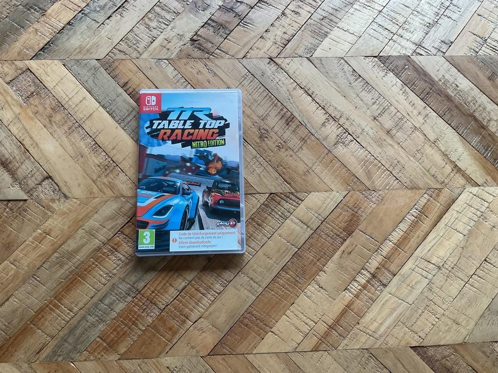Table Top Racing: Nitro Edition - Nintendo Switch, Spelcomputers en Games, Ophalen, Racen en Vliegen, Zo goed als nieuw, Eén computer