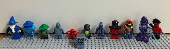 Minifiguren Nexo Knights, Overige thema's, Lego, Ophalen of Verzenden, Zo goed als nieuw