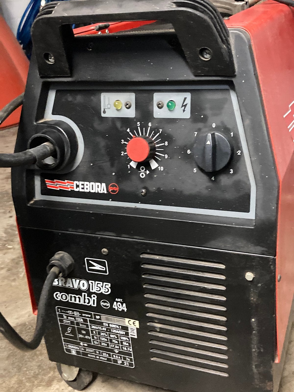 Las apparaat Cebora Bravo 155 (complete set), Doe-het-zelf en Verbouw, Ophalen, Zo goed als nieuw, Co2