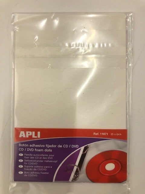 CD DVD foam dots, Ophalen of Verzenden, Nieuw
