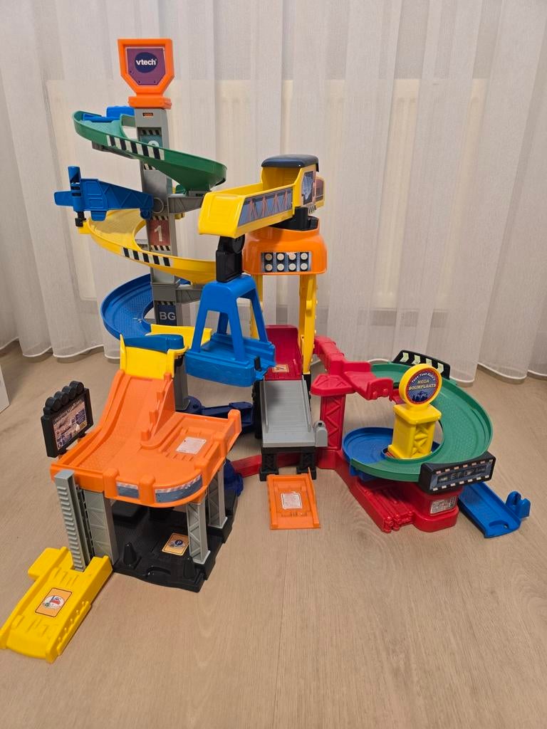 Vtech Toet Toet Auto's Mega Bouwplaats, Ophalen of Verzenden, Gebruikt, 2 tot 4 jaar