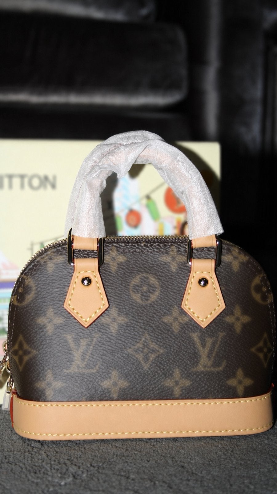 Leren lv tas 1 op 1, Kleding | Heren, Ophalen of Verzenden, Zo goed als nieuw