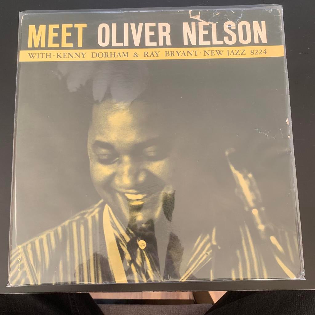 Meet Oliver Nelson OG Lp New Jazz, Ophalen of Verzenden, Zo goed als nieuw, 12 inch, Jazz