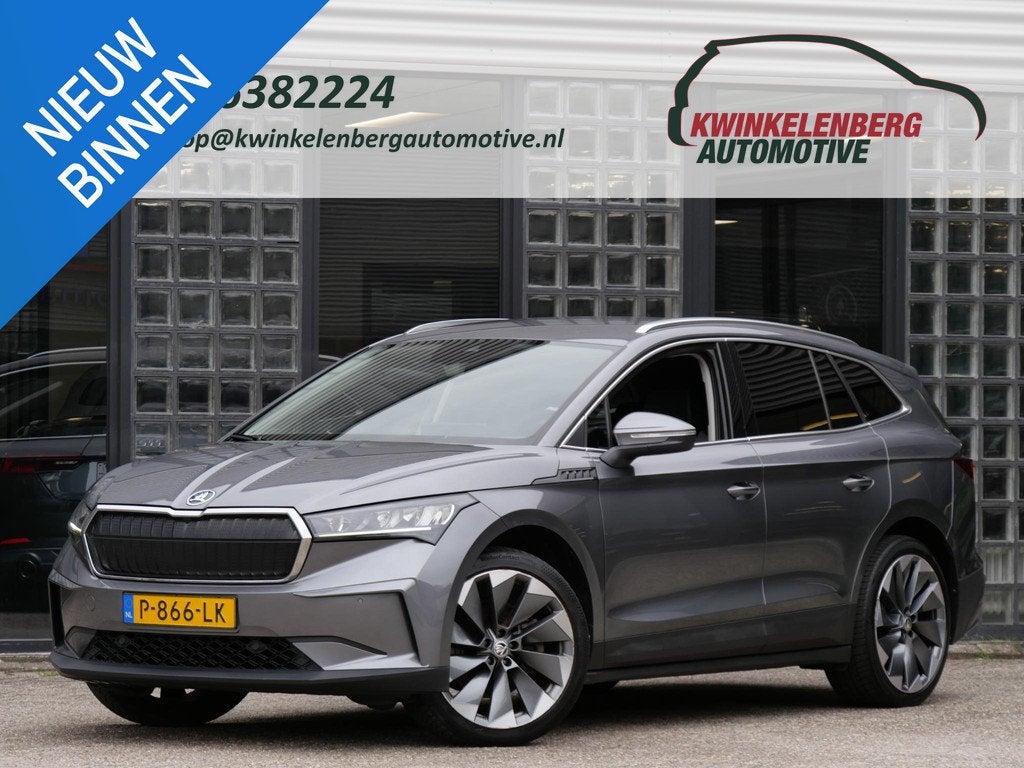 Skoda Enyaq iV 80/ TREKHAAK/ COMFORT PACK/ CLIMATE PACK/ SPO, Auto's, Skoda, Achterwielaandrijving, Gebruikt, 544 km, 80 kWh