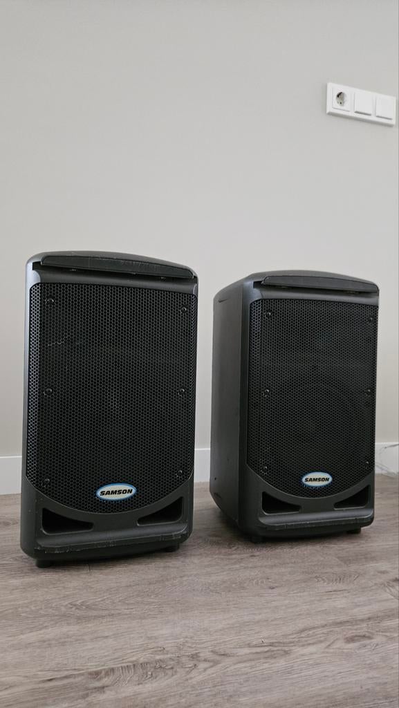 Samson Expedition XP308iPA Systeem (set van 2 incl. Statief), Gebruikt, Overige typen, 120 watt of meer, Ophalen