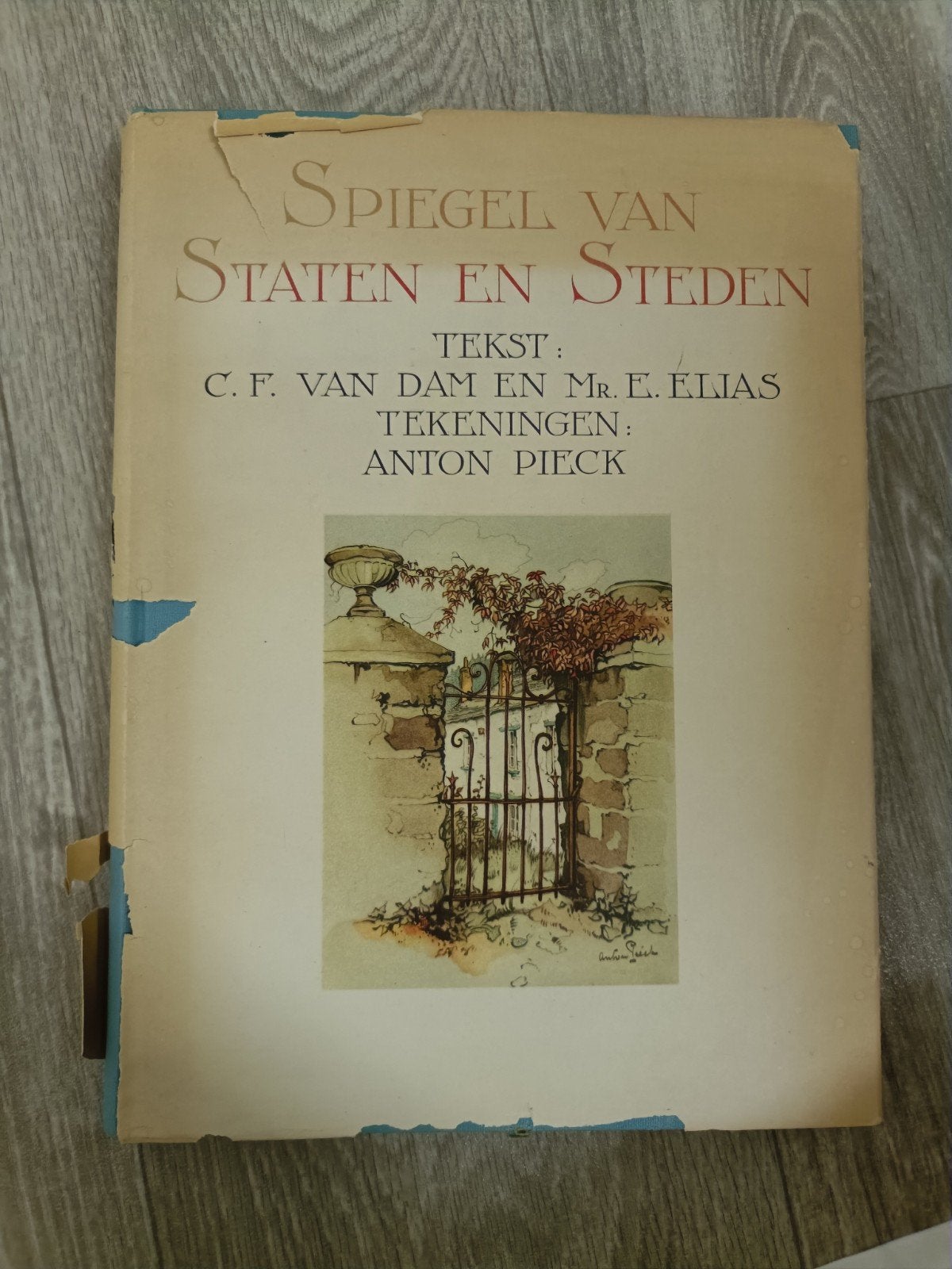 Efteling Anton Pieck boek, Ophalen of Verzenden, Zo goed als nieuw, Overige typen