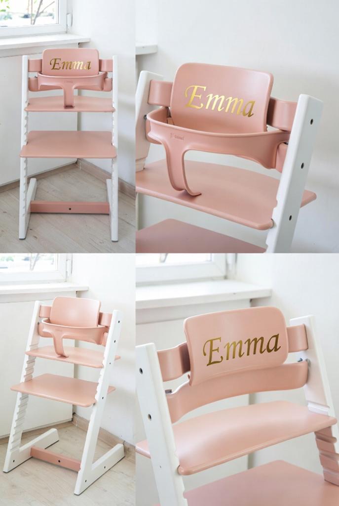 Unieke gepersonaliseerde Tripp Trapp stoelen, Kinderen en Baby's, Kinderstoelen, Ophalen, Gebruikt, Meegroeistoel, Aanschuifbaar