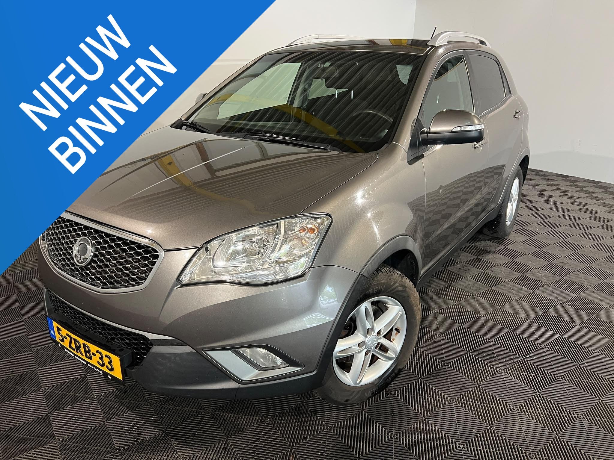 SsangYong Korando 2.0 XDI Quartz 4WD, Auto's, SsangYong, Stof, Gebruikt, Korando, 2000 kg