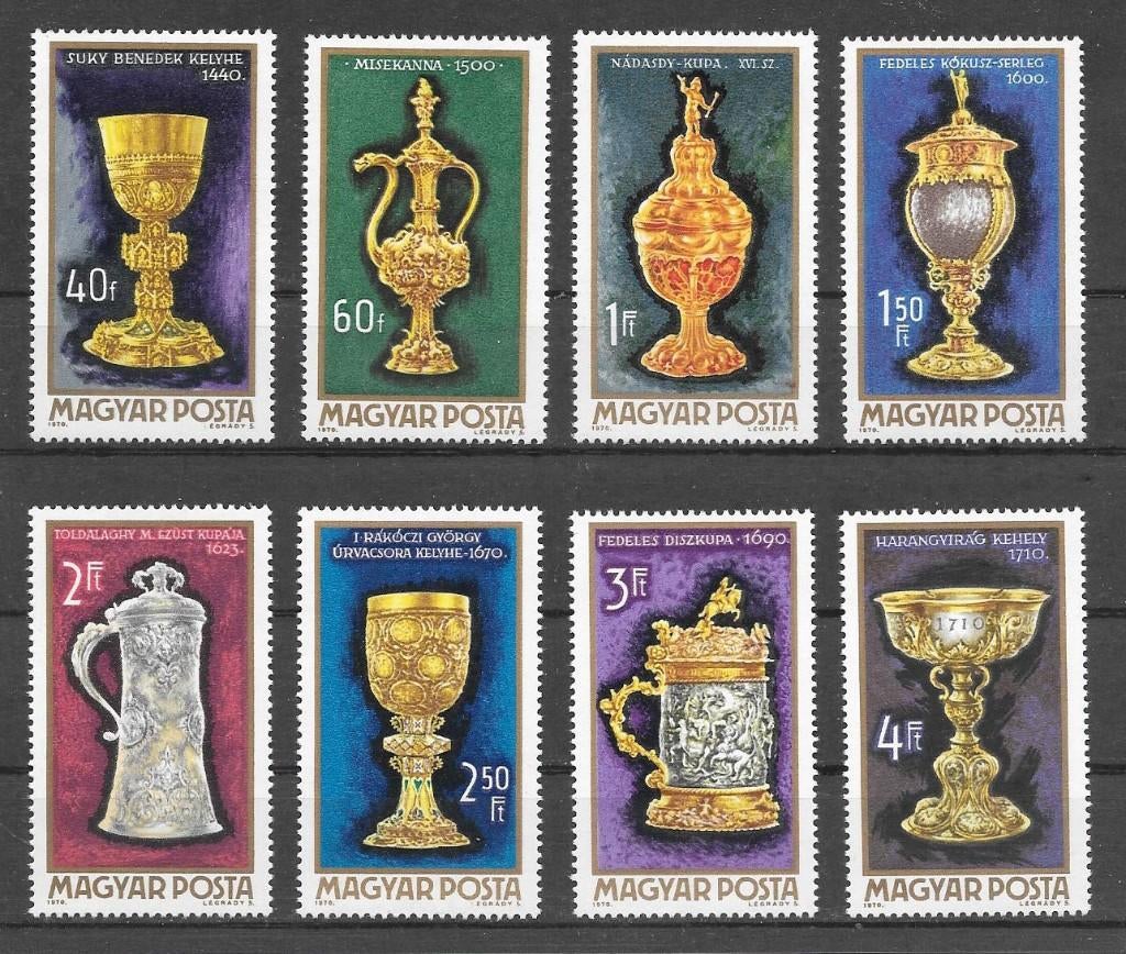 Hongarije 1970  Goudsmeedkunst, Verzenden, Postfris