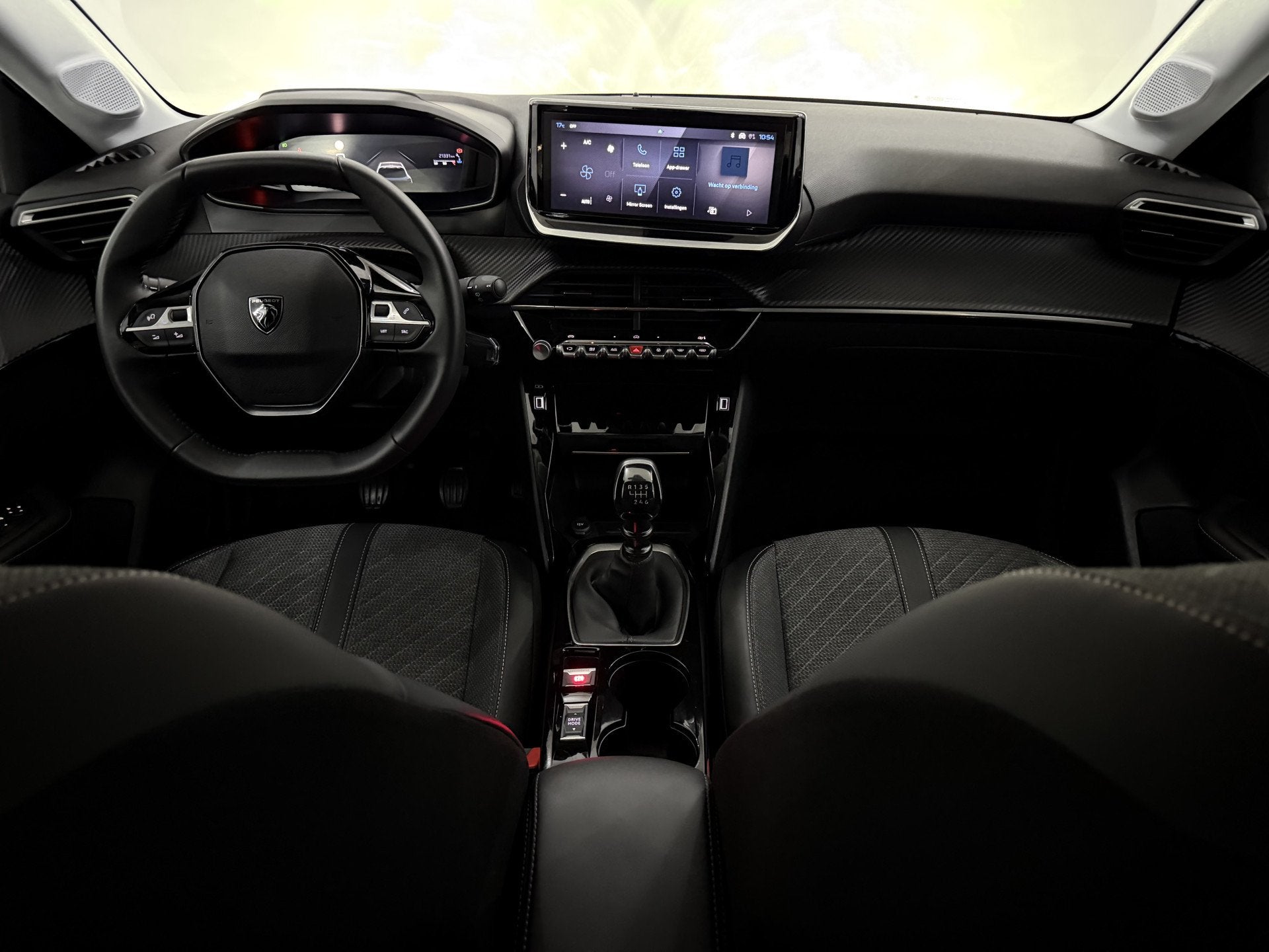 Peugeot 208 1.2 PureTech 100 GT Parkeersensoren, Apple carpl, Voorwielaandrijving, 101 pk, Gebruikt, Leder en Stof