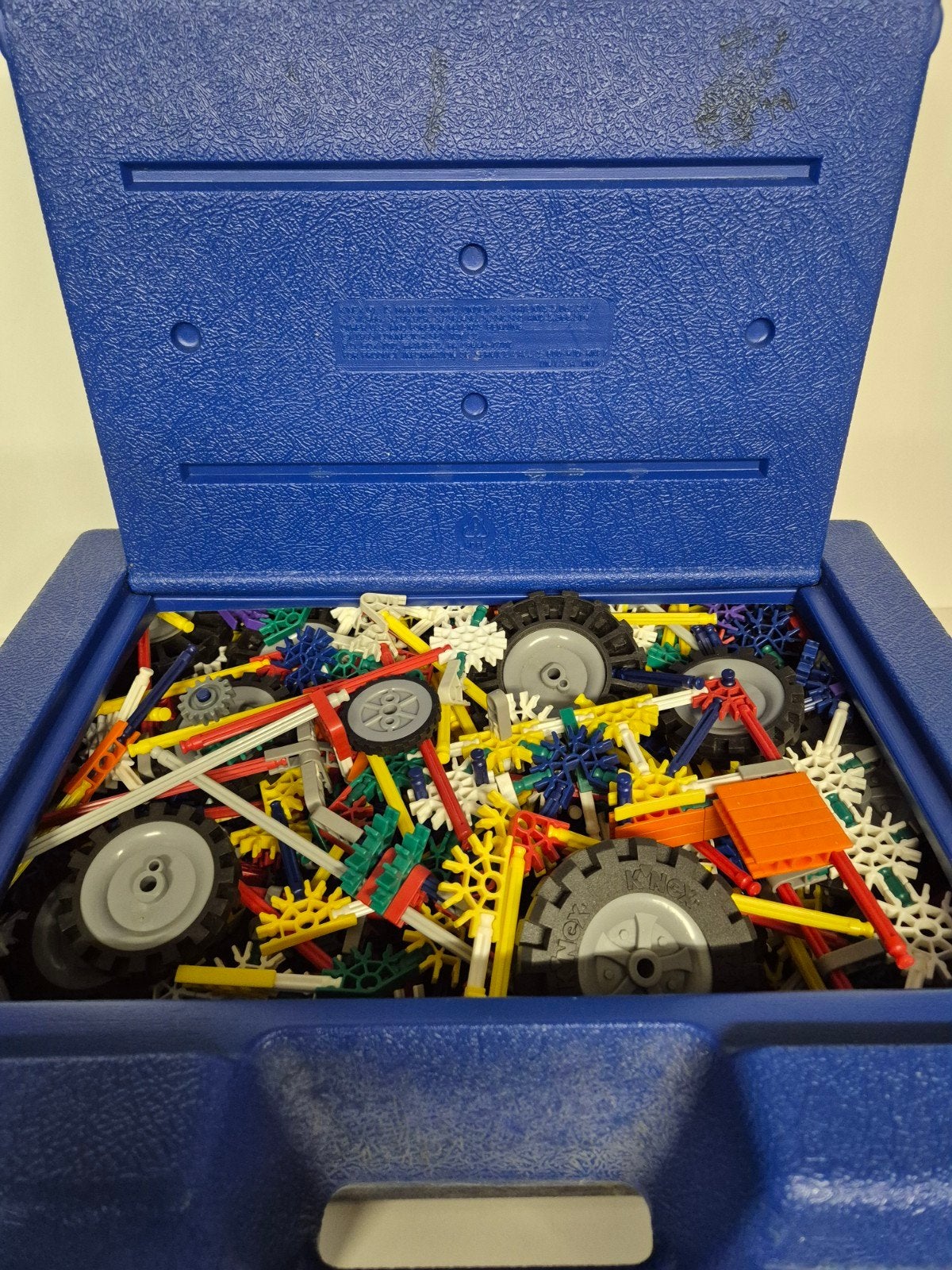Grote K'nex set in handige opbergkoffer, Ophalen of Verzenden, Zo goed als nieuw, K'nex