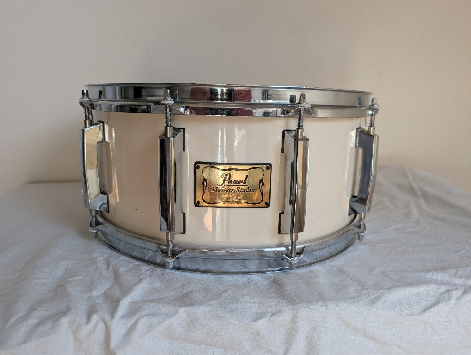 Pearl Masters Studio Snaredrum 14x6.5, Muziek en Instrumenten, Drumstellen en Slagwerk, Ophalen of Verzenden, Zo goed als nieuw