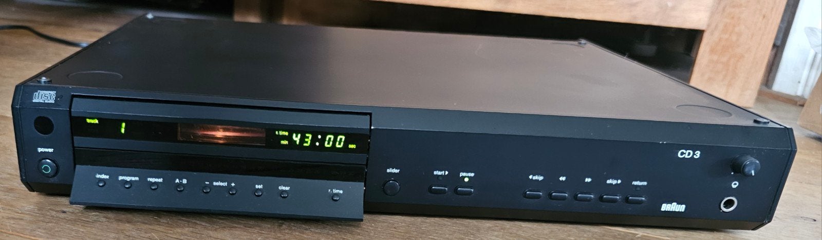 Braun CD3 Atelier series CULT, Dieter Rams design, garantie!, Overige merken, Refurbished, Ophalen of Verzenden, BRAUN