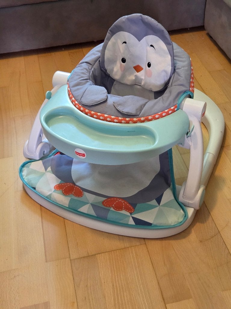 Fisher Price Sit-Me-Up Floor Seat Penguin Island, Ophalen, Gebruikt, Overige typen