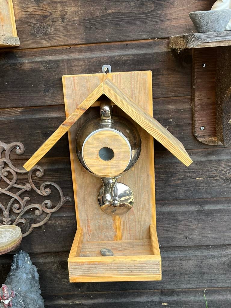 Leuk voeder vogelhuisje, Ophalen of Verzenden, Nieuw