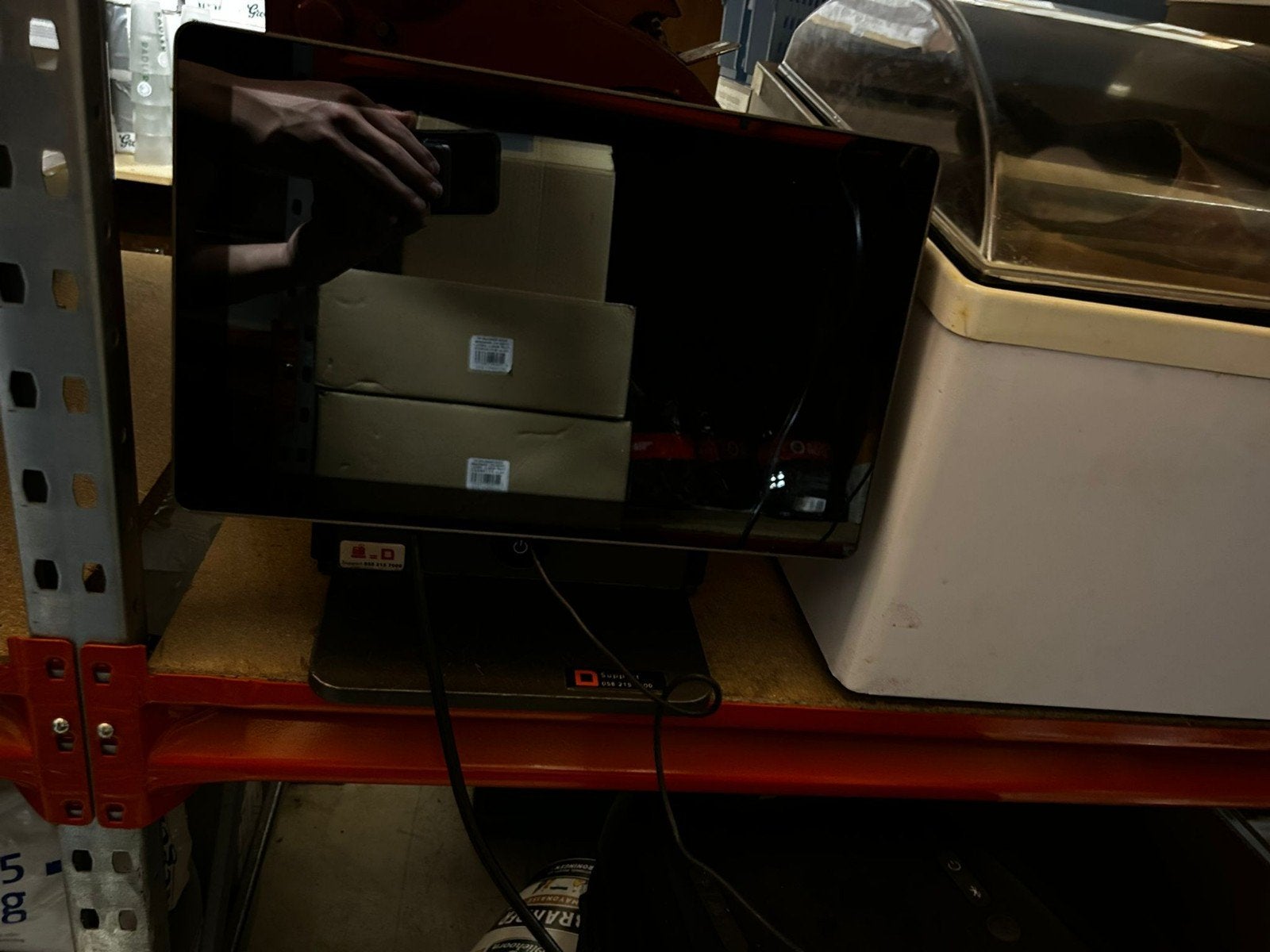 Kassa scherm, touchscreen, Ophalen