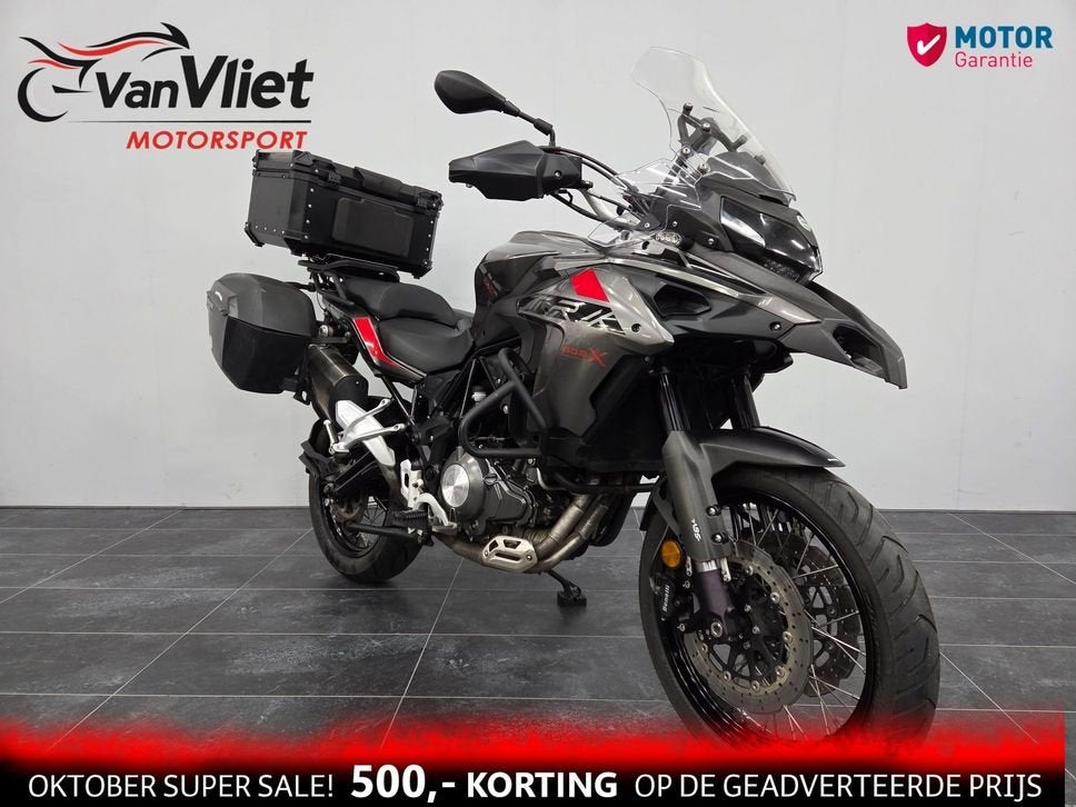 Erg Mooie Benelli TRK 502 X bj 2019 Ook Voor A2 35KW, 2 cilinders, 499 cc, Bedrijf, Onbekend
