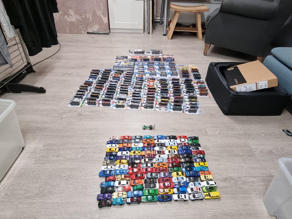 Grote hotwheels collectie (250stuks), Ophalen, 1:50 of kleiner, Auto, Overige merken