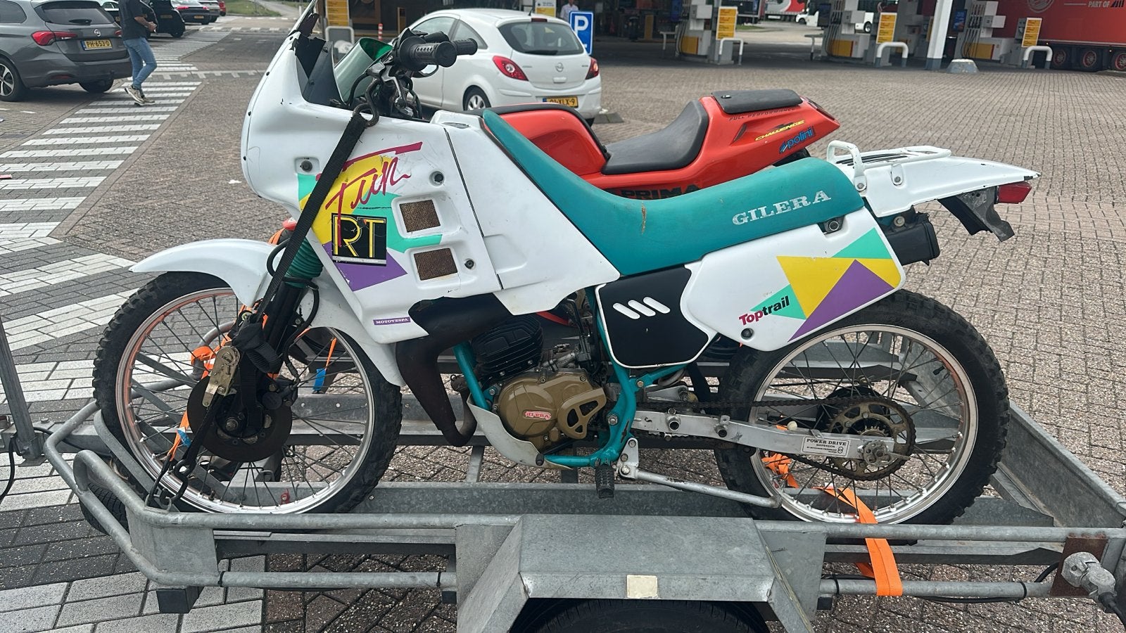 Gilera RT Toptrail 50cc Opknapper -origineel !, Ophalen, Gebruikt