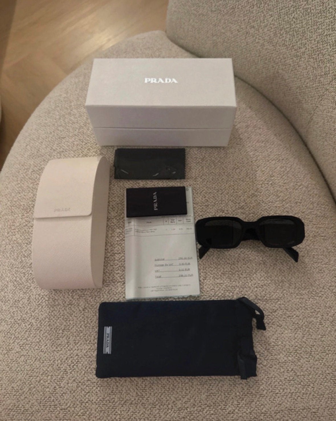 Prada bril, Ophalen, Gebruikt, Prada, Zwart