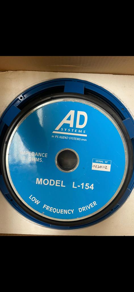 Audience delight 15” (ad25/ad25b) nieuw!, Overige typen, Nieuw, 120 watt of meer, Ophalen