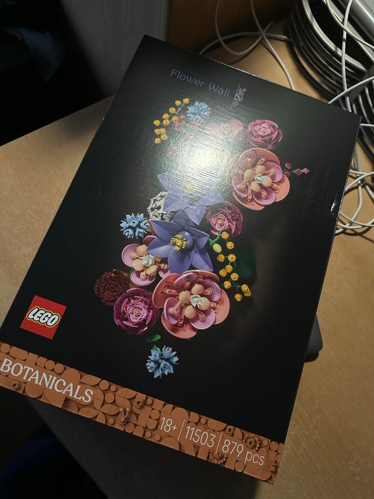 LEGO Botanicals Flower Wall 10343 - Nieuw en Ongeopend, Ophalen of Verzenden, Minder dan 500 stukjes, Zo goed als nieuw, Rubik's of 3D-puzzel