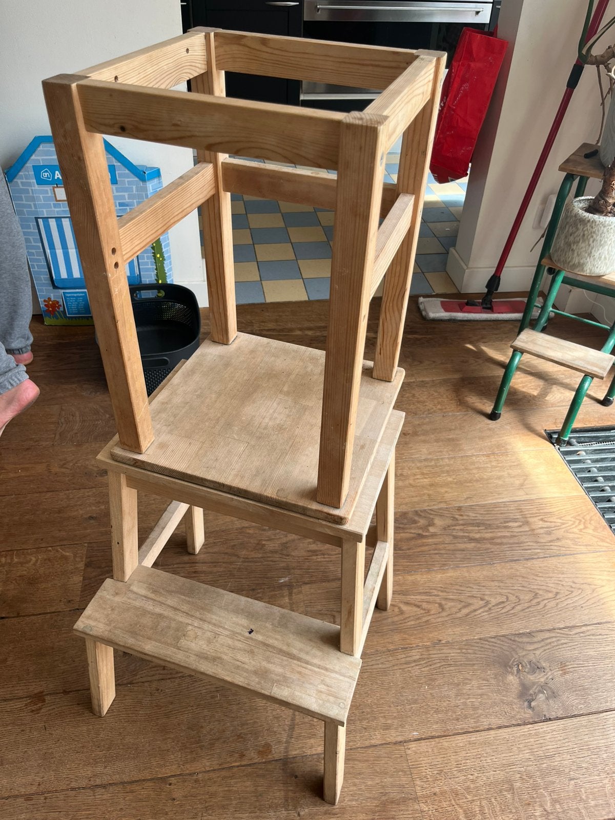 Ikea leertoren ikea hack, Ophalen, Gebruikt, Hout