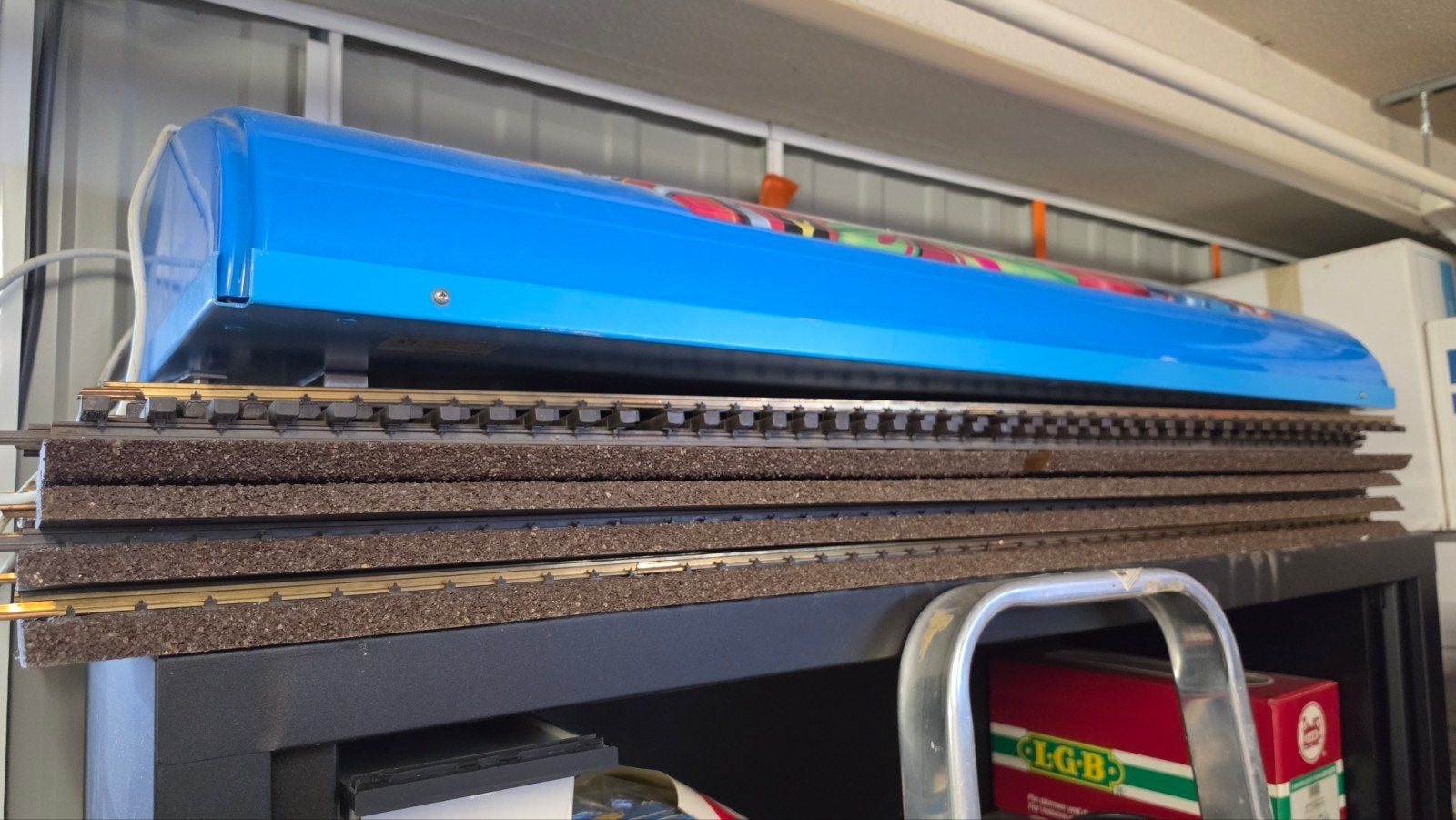 lgb 1.20 mtr rails met balast beddingen. zie fotos, Hobby en Vrije tijd, Ophalen, Gelijkstroom, Rails, Zo goed als nieuw
