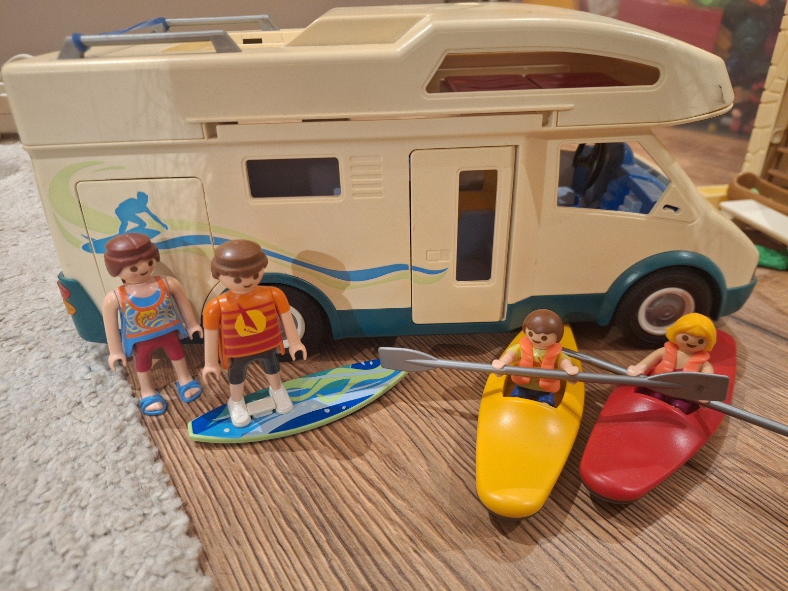 Playmobil vakantie set, Gebruikt, Complete set, Voertuig, Ophalen of Verzenden