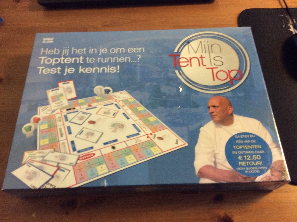 Mijn tent is Top bordspel. nieuw in folie, Ophalen of Verzenden, Nieuw
