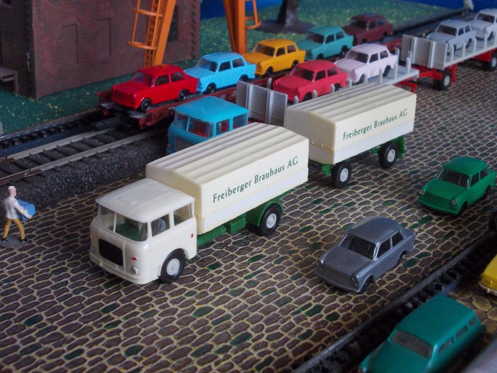 1976 Skoda S 706 RT vrachtwagen Permot Freiberger Pils Bier, Ophalen of Verzenden, Nieuw, Bus of Vrachtwagen, Overige merken