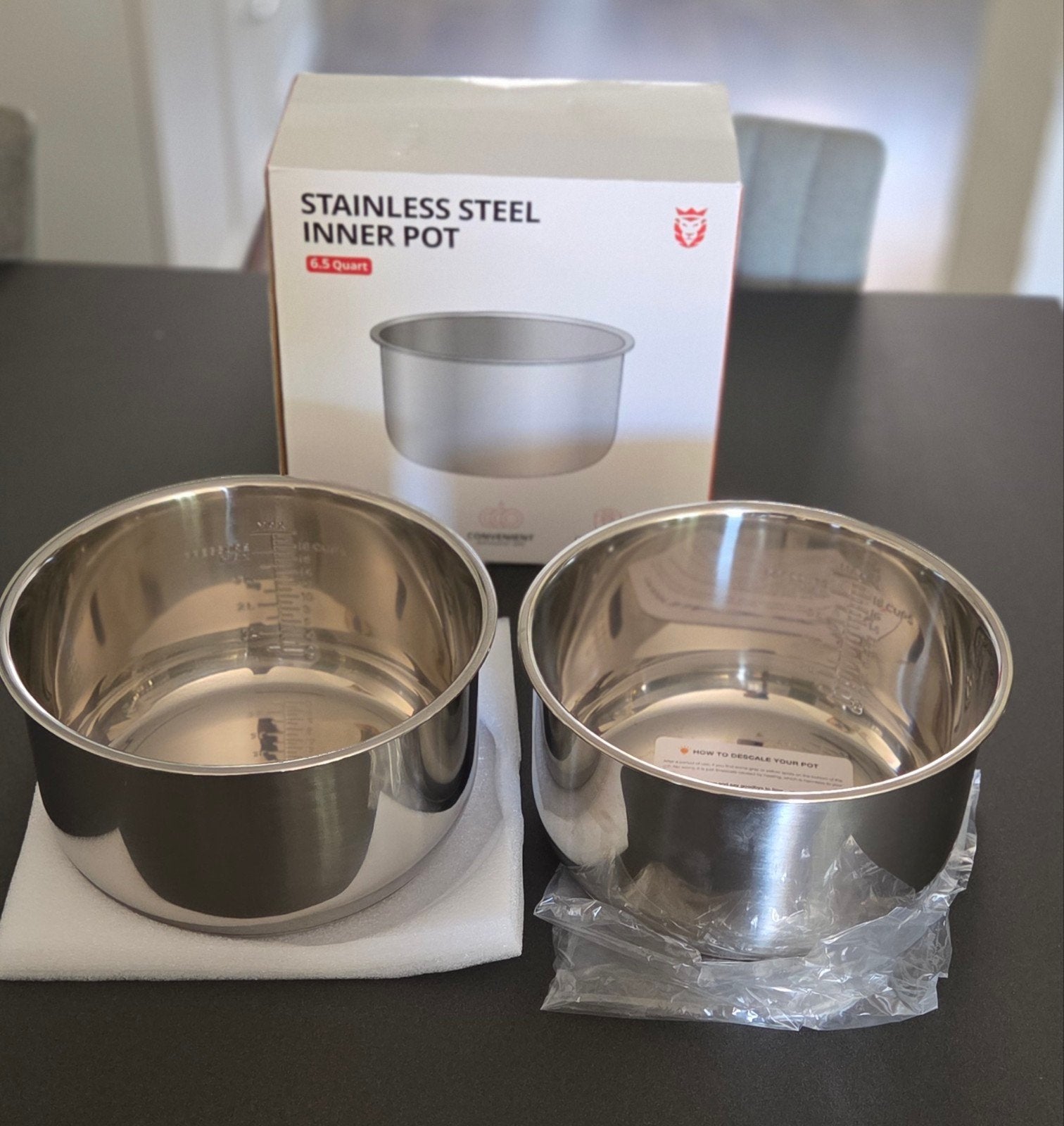 Goldlion binnenpannen voor Ninja Foodi 8 quart, Ophalen of Verzenden, Nieuw, Rvs