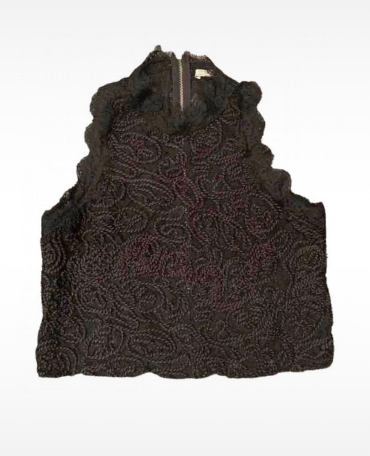 Zara top zwart S, Kleding | Dames, Verzenden, Zwart, Zo goed als nieuw, Maat 36 (S)