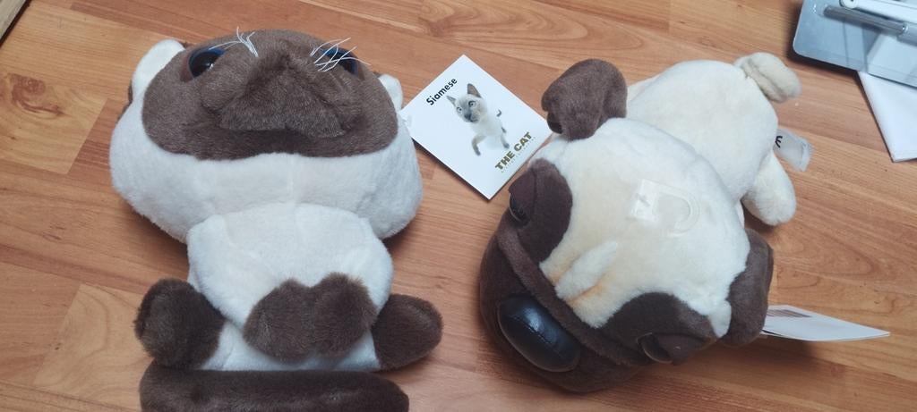 Complete set pluche knuffels met dubbelen - spaarserie, Ophalen, Gebruikt, Overige merken, Overige karakters