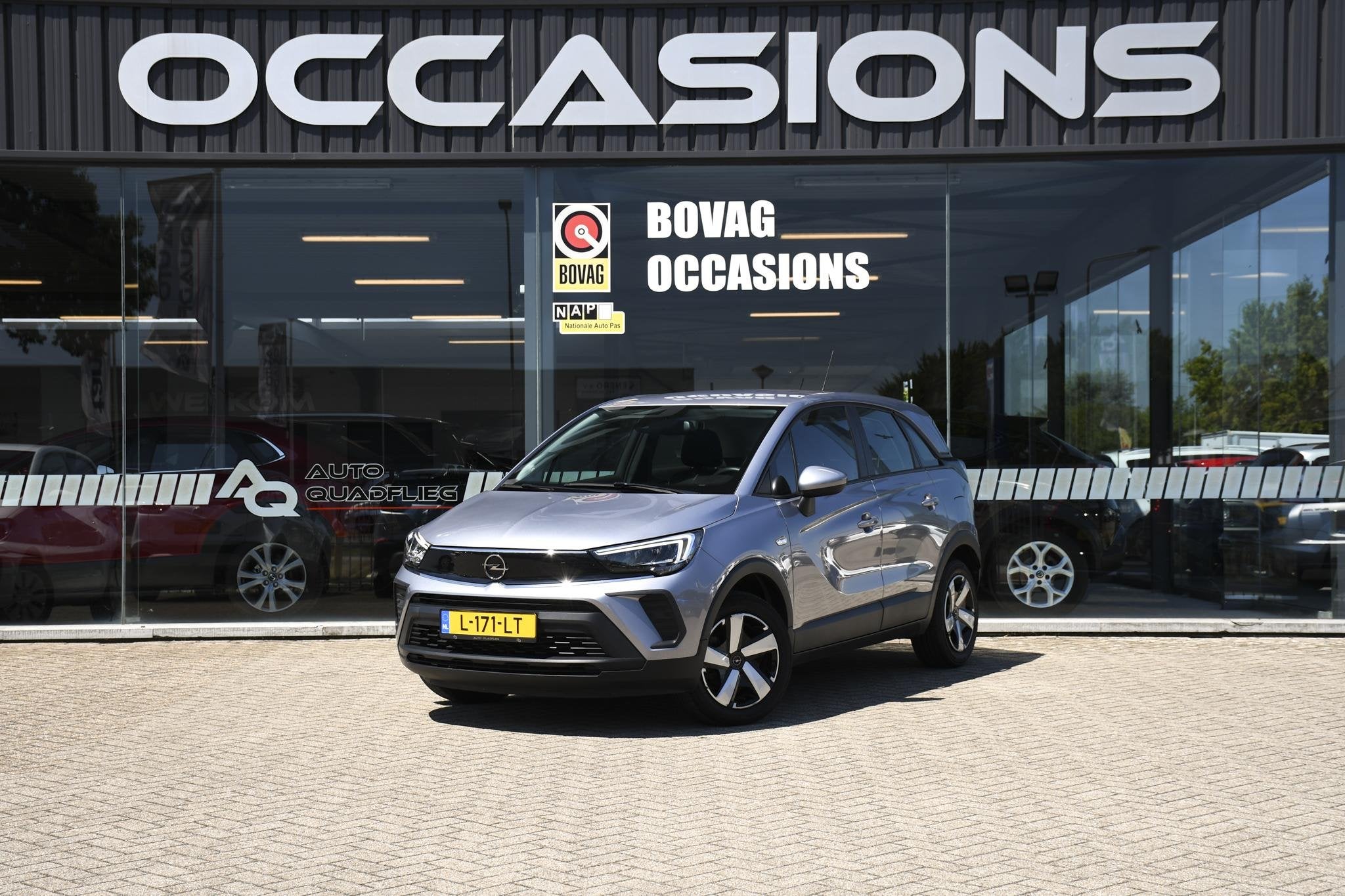 Opel Crossland 1.2 Turbo Edition 110pk NAVI/ CRUISE/ APPLECA, Auto's, Gebruikt, 1199 cc, Origineel Nederlands, Bedrijf